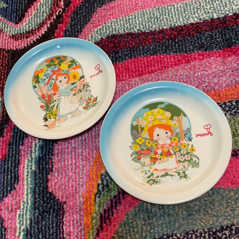 1970s Vintage Children’s Plates